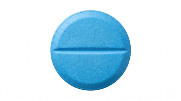 Blue pill labeled BP 50 for Generate Press installation.